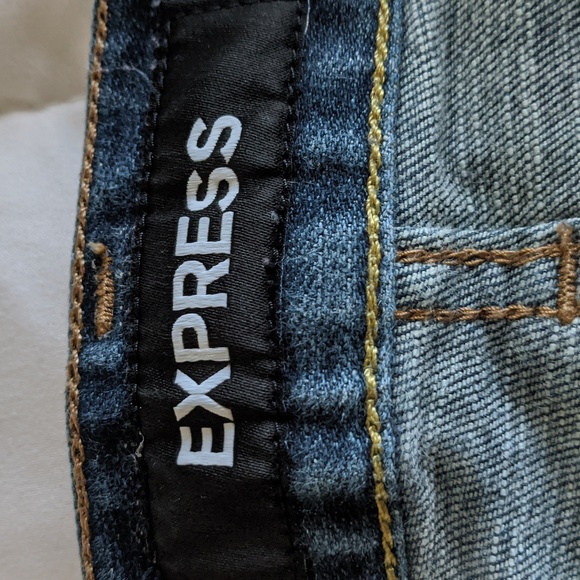 Express skinny stretch+ jeans 32W x 34L - Picture 3 of 4